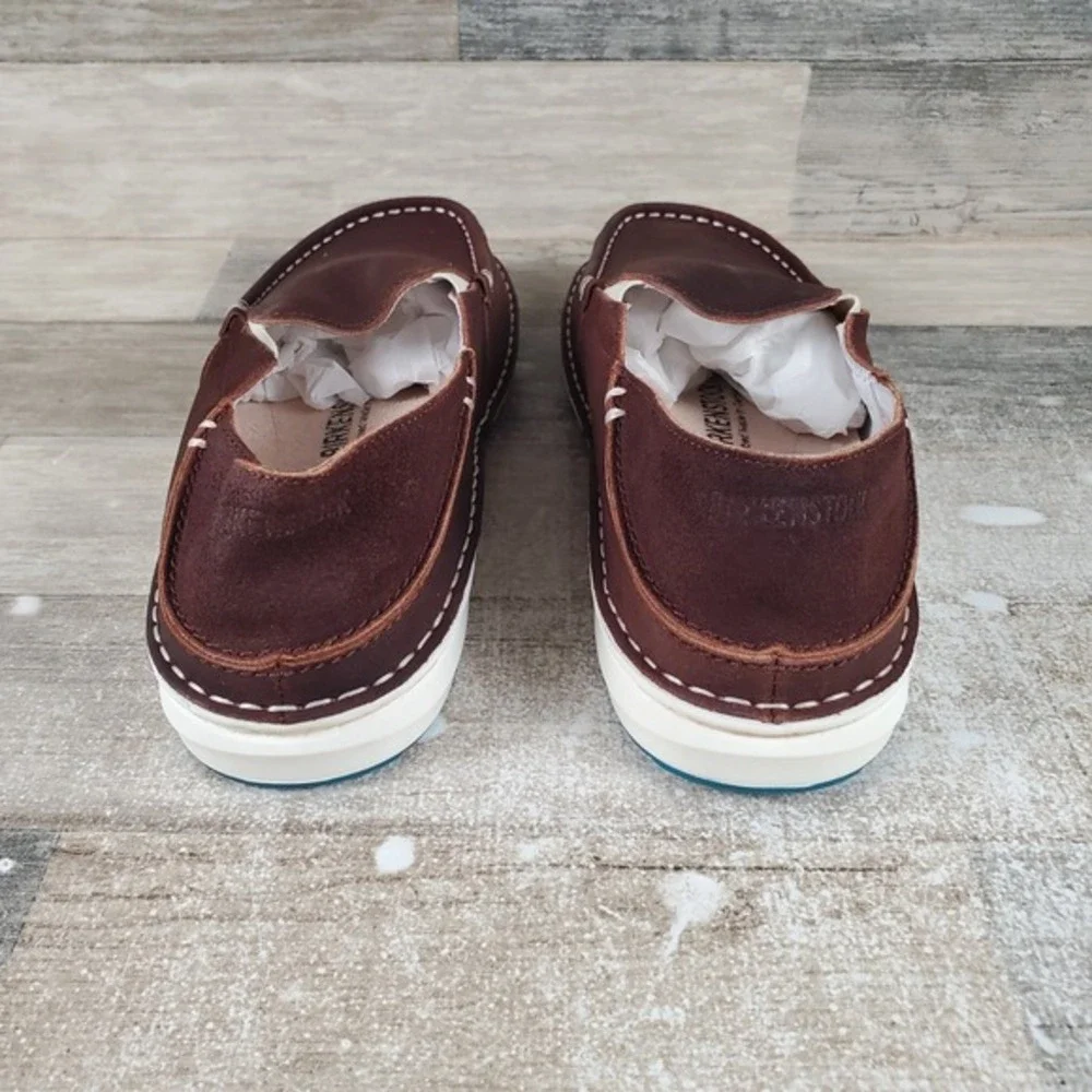 Birkenstock Duma Unisex Moccasins Loafers Mens Sz‎ 8 / Womens 10 Brown Slip On